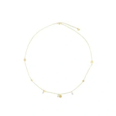 Zusss Chain With Circles Of Saliegroen/gold