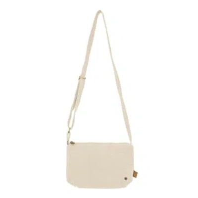 Zusss Shoulder Bag With Stitching Pepper And Salt In Yellow