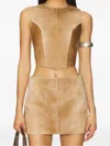 Zut X Revolve Sammy Cowhide Top In Neutral