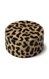 Zut Leopard Honey Pillbox Hat In Animal Print
