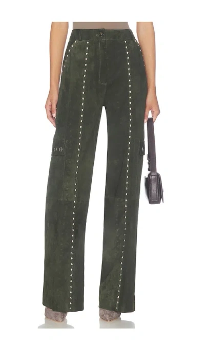 Zut Studded Sammy Pants In Green