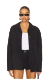 Zut X Revolve Meydan Suede Jacket In Blue
