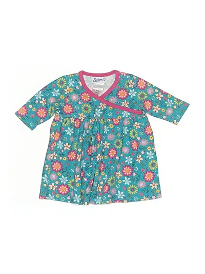 Pre-owned Zutano Babies' 3/4 Sleeve Blouse In Blue