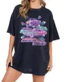 Zutter American Thunder Graphic Tee In Black In Black