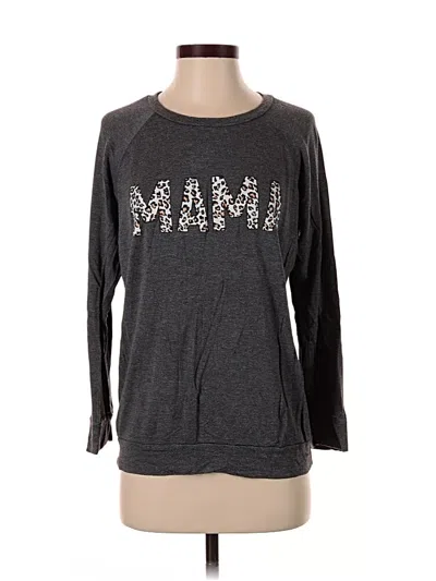Pre-owned Zutter Long Sleeve T-shirt In Gray