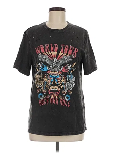 Pre-owned Zutter Short Sleeve T-shirt In Black