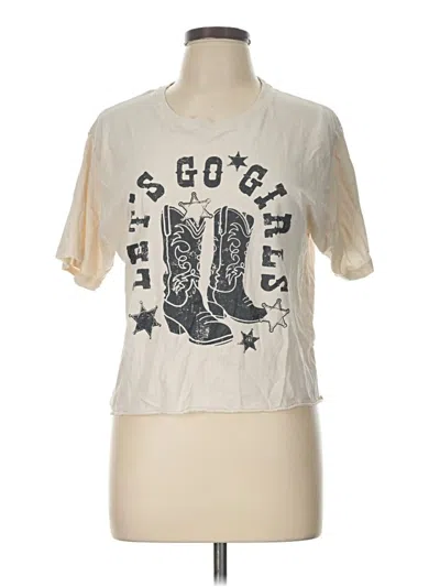 Pre-owned Zutter Short Sleeve T-shirt In Ivory