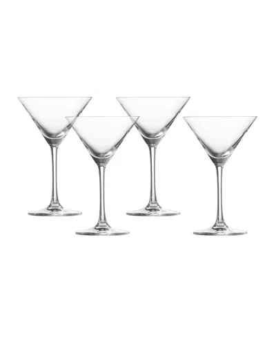 Zwiesel Glas Bar Special Martini Glasses, Set Of 4 In Transparent