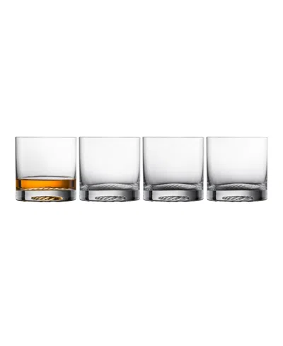 Zwiesel Glas Echo Double Old-fashioned Glasses, Set Of 4 In Transparent