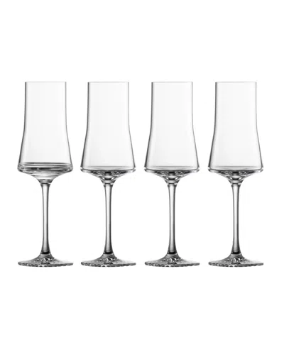Zwiesel Glas Echo Grappa Glasses, Set Of 4 In Transparent