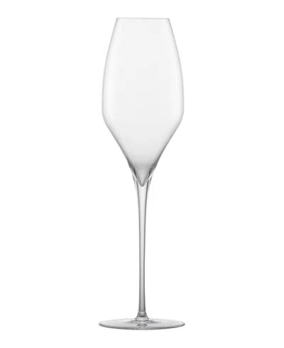 Zwiesel Glas Handmade Alloro Champagne 12.4oz In Clear