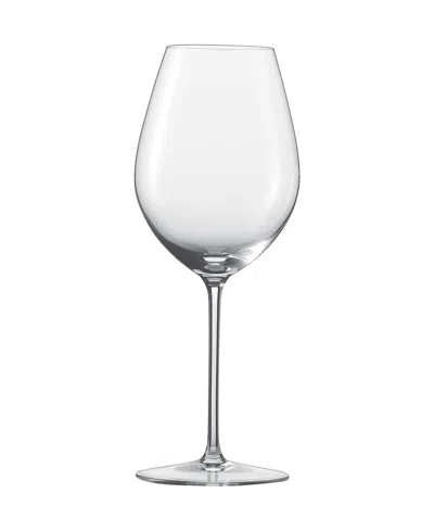 Zwiesel Glas Handmade Enoteca Chianti 18.7 Oz, Set Of 2 In Clear