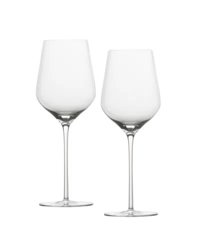 Zwiesel Glas Nektar Handmade Red Wine Glasses, Set Of 2 In Transparent
