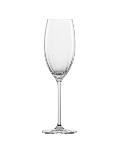 Zwiesel Glas Prizma Champagne Flute 9.7oz In Transparent