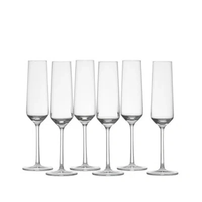Zwiesel Glas Pure 7 Oz. Crystal Flute In Clear