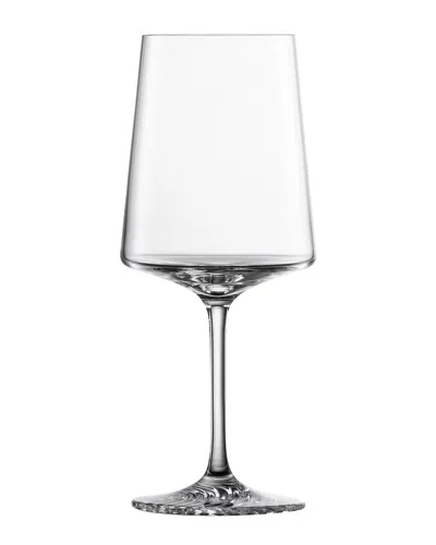 Zwiesel Glas Set Of 4 Echo Crystal All Purpose Wine Glasses In Transparent