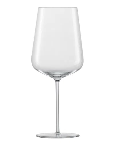 Zwiesel Glas Set Of 4 Vervino Crystal Glasses In Transparent