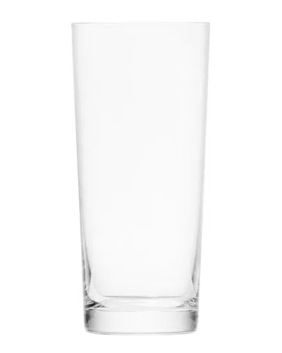 Zwiesel Glas Set Of 6 Basic Bar 13.1oz Soft Drink Shell Glasses In Transparent