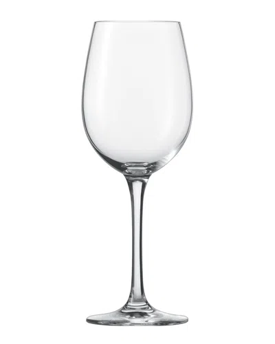 Zwiesel Glas Set Of 6 Classico 13.7oz Burgundy Glasses In Transparent
