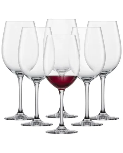 Zwiesel Glas Set Of 6 Classico 21.8oz Claret Goblets In Transparent