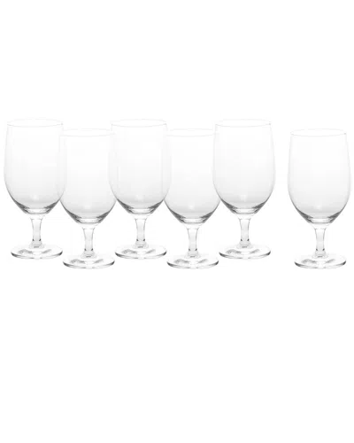 Zwiesel Glas Set Of 6 Forte 15.2oz Water Glasses In Transparent