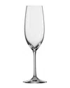 Zwiesel Glas Set Of 6 Ivento 7.7oz Champagne Flutes In Transparent