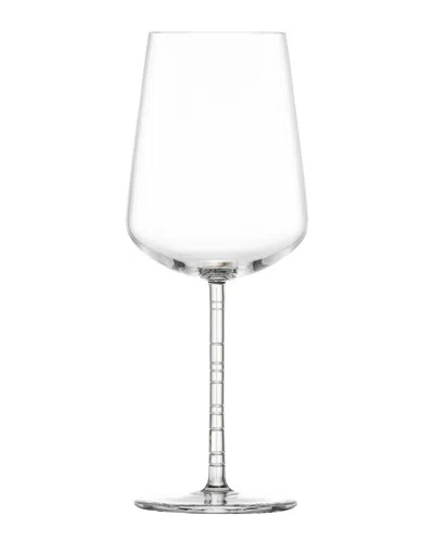 Zwiesel Glas Set Of 6 Journey Crystal Bordeaux Glasses In Animal Print