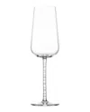 Zwiesel Glas Set Of 6 Journey Crystal Champagne Flutes