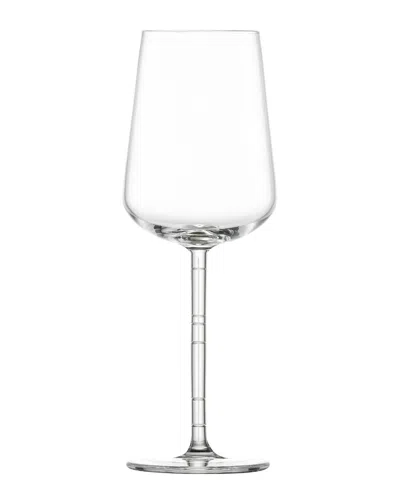 Zwiesel Glas Set Of 6 Journey Crystal White Wine Glasses In Burgundy