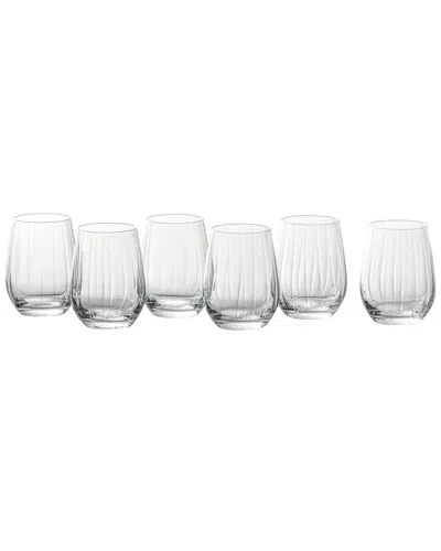 Zwiesel Glas Set Of 6 Prizma 12.6oz Tumblers In Transparent