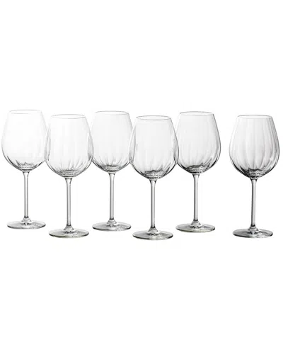 Zwiesel Glas Set Of 6 Prizma 22.3oz Cabernet Glasses In Transparent