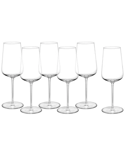 Zwiesel Glas Set Of 6 Vervino 16.5oz Cabernet Glasses In Transparent
