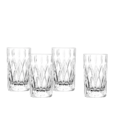 Zwiesel Glas Stage Long Drink Glasses, Set Of 4 In White