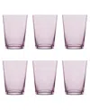 Zwiesel Glas Together Water Glasses, Set Of 4 In Lilac