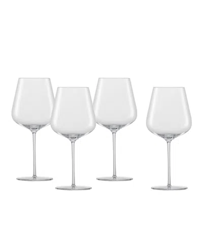 Zwiesel Glas Vervino Beaujolais Glasses, Set Of 4 In Transparent