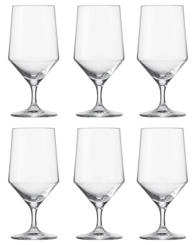 Zwiesel Glas S Pure Tritan Crystal Beverage/water Glasses (set Of 6) In Clear