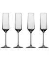 Zwiesel Glas S Pure Tritan Crystal Sauvignon Blanc Wine Glasses (set Of 4) In Clear
