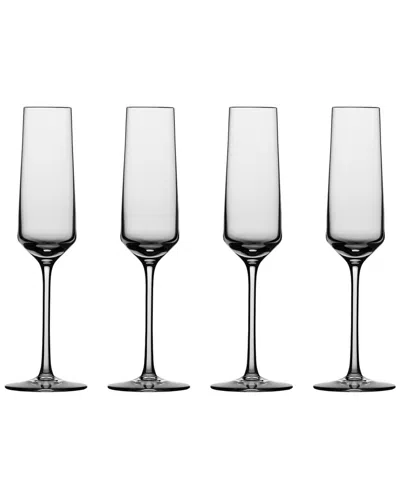 Zwiesel Glas S Pure Tritan Crystal Sauvignon Blanc Wine Glasses (set Of 4) In Clear