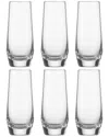 Zwiesel Glas S Pure Tritan Crystal Stemless Champagne Flutes (set Of 6) In Transparent