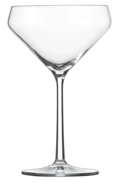 Zwiesel Glass Schott Zwiesel Pure Set Of 6 Martini Glasses In Clear