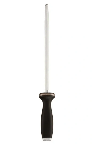 ZWILLING ZWILLING 10-INCH SHARPENING STEEL WITH STAINLESS STEEL END CAP