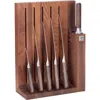 Zwilling 1731 7-pc Knife Block Set In Brown