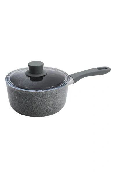 Zwilling 2.9-quart Nonstick Saucepan With Lid In Gray