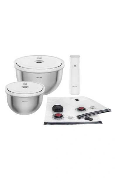 Zwilling 7-piece Stainless Steel Fresh & Save Set In Silver