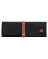 Zwilling Bbq Chef's Black Waxed Canvas Tool Storage Wrap In Black