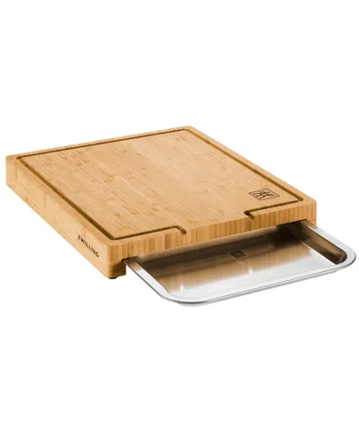 Zwilling Bbq Cutting Board With Tray In Silver