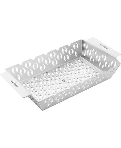Zwilling Bbq Medium Grill Basket In Stainless Steel