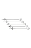 Zwilling Bbq+ Set Of 5 Skewers In Metallic