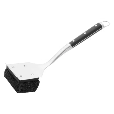 Zwilling Bbq+ Triple-rivet Stainless Steel Grill Steam Brush In Black