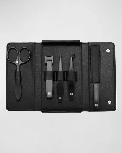 Zwilling Beauty Neiman Marcus Exclusive Black On Black Grooming Set In White